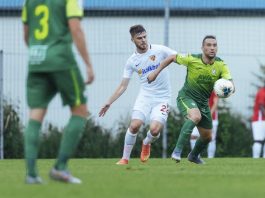 Quique González, en un partido con el Eibar