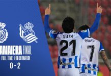 La Real Sociedad gana con solvencia al Mallorca por 0-2