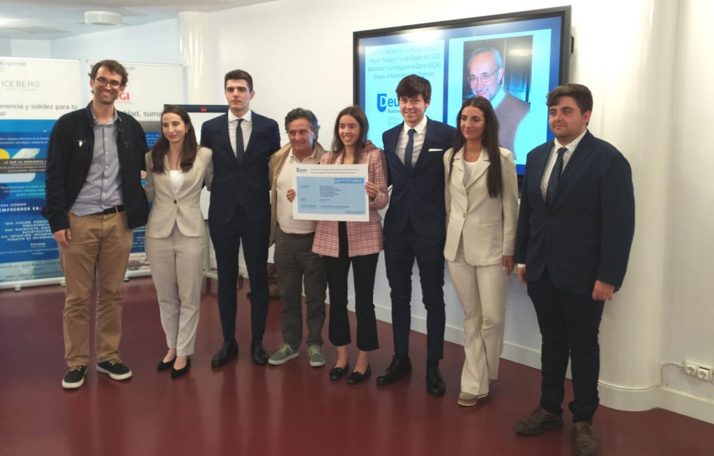 Deusto Business School entrega el Premio Sebastián Iruretagoyena al Mejor Trabajo de Fin de Grado en ADE 2021-22