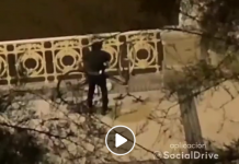 Viral: Tira su bici al no poder solucionar el problema surgido tras una caída