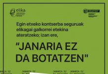 Eusko Jaurlaritzak elikagaiak xahutzearen aurkako kanpaina «Janaria ez da botatzen» berriro martxan jarri du