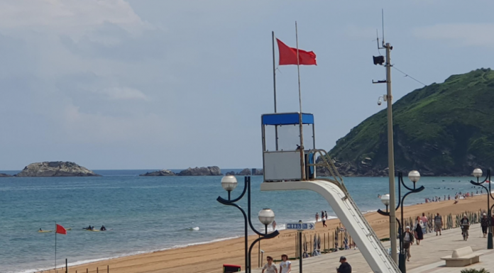 Salud recomienda de forma preventiva no bañarse en seis playas de Gipuzkoa por la calidad del agua