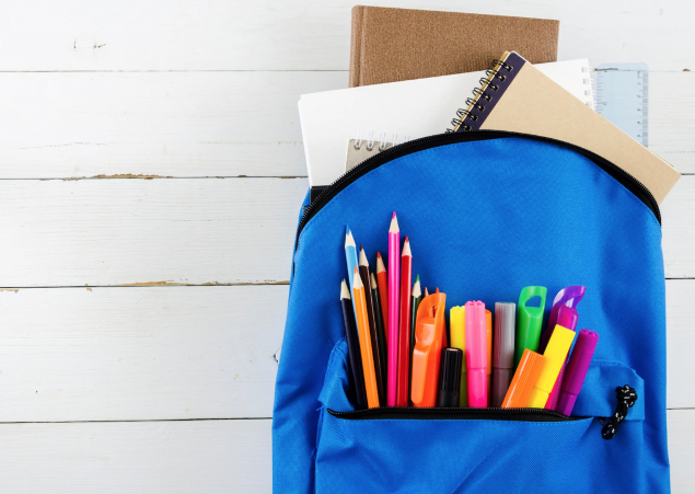 vuelta al cole colegio aula mochila