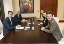 Lehendakaria CCOO sindikatuarekin bildu da