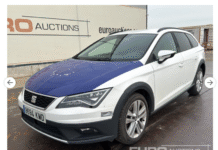 Un coche de la Ertzaintza sale a subasta con un precio inicial de un euro