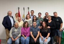 Kanpoko Euskal Komunitatearen zuzendariak Uruguaiko euskal etxeak bisitatu ditu