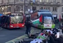 Queda en libertad la persona detenida durante la protesta contra CAF en Bilbao