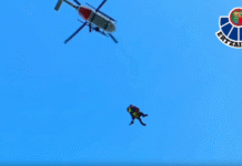 Los Servicios de Emergencias de Euskadi rescatan a dos personas accidentadas en los montes Alluitz y Adarra