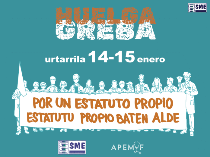 El-Sindicato-Médico-de-Euskadi-junto-con-otros-sindicatos-de-APEMYF-convoca-huelga-por-un-Estatuto-Marco-Propio-los-días-14-y-15-de-enero-Sindicato-Médico-de-Euskadi-01-13-2026_11_07_AM