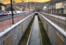 URA elimina un vertido de aguas residuales al río Oria en Andoain