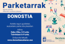 Parketarrak, euskaraz jolasean aritzeko ekimena, maiatzaren 4tik 22ra