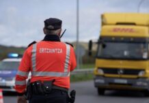 Eusko Jaurlaritzak kamioien ikuskapena indartuko du maiatzean Euskadiko errepideetan