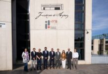 García kontseilariak I+G+B-ren Nafarroako ekosistema aurkeztu dio erdieroaleetan munduko zentro liderra den IMECen ordezkaritza bati