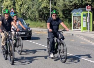 Barakaldok 20 bizikleta elektriko ditu Gorostizan, Barakaldo Natura Basatia ezagutzeko