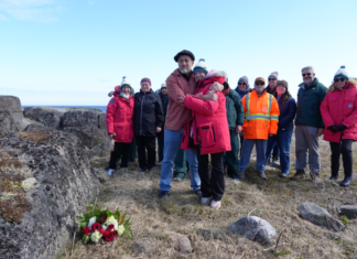 Eider Mendoza conmemora en Red Bay el legado de los balleneros