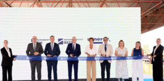 Chivite Lehendakariak esan duenez, “estrategikoki Nafarroarentzat funtsezko eguna da Noaingo terminalaren inaugurazioa”, edukiera hirukoizten duelako