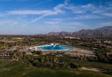 La empresa guipuzcoana Wavegarden inaugura en el desierto de California el segundo parque de surf en Estados Unidos