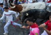 Un joven de Idiazabal resulta herido por asta de toro en el segundo encierro de San Fermín