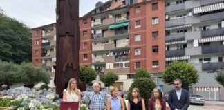 Maria Jesus San Josek berretsi egin du Ermuan Eusko Jaurlaritzak biktimen memoriarekin eta belaunaldi gazteenak balio demokratikoetan heztearekin duen konpromisoa