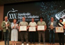 Aburuza se corona en el XXV Concurso de Sidra de Gipuzkoa