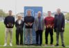 La Federación Guipuzcoana de Fútbol rinde homenaje a Oyarzabal, Zubimendi y Turrientes en Zubieta